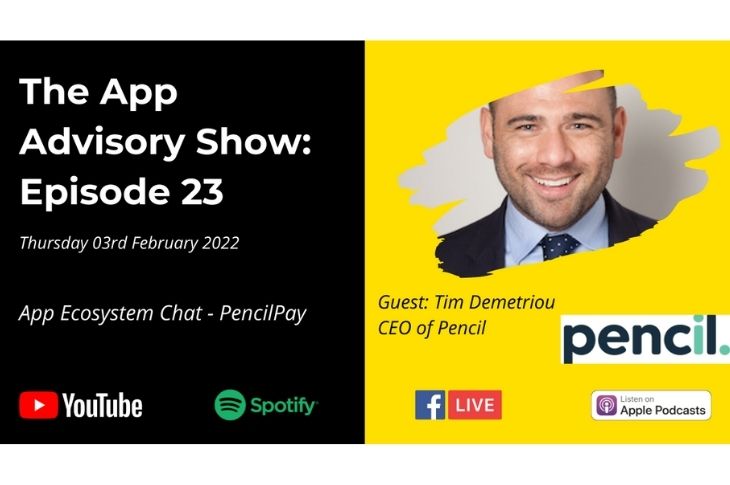 Tim Demetriou features on The App Advisory Show