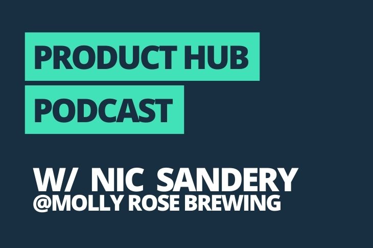 PencilPay's Product Hub Podcast episode with Nic Sandery from Molly Rose Brewing