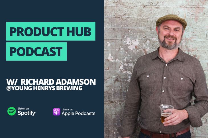 PencilPay's Product Hub Podcast episode with Richard Adamson from Young Henrys Brewing